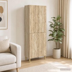 Ensemble de Meubles 2 pcs Chêne Sonoma Bois d'ingénierie 648409648409