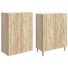 Ensemble de Meubles 2 pcs Chêne Sonoma Bois d'ingénierie 648409648409