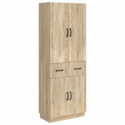 Ensemble de Meubles 2 pcs Chêne Sonoma Bois d'ingénierie 648410648410