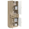 Ensemble de Meubles 2 pcs Chêne Sonoma Bois d'ingénierie 648410648410
