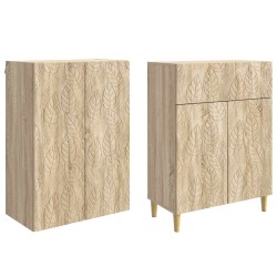 Ensemble de Meubles 2 pcs Bois d'ingénierie 648411648411