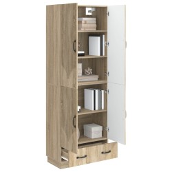 Ensemble de Meubles 2 pcs Chêne Sonoma Bois d'ingénierie 648422648422