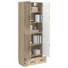 Ensemble de Meubles 2 pcs Chêne Sonoma Bois d'ingénierie 648422648422