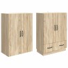 Ensemble de Meubles 2 pcs Chêne Sonoma Bois d'ingénierie 648422648422