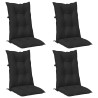 Ensemble de coussins de chaise à dossier haut 4 pcs 648439648439
