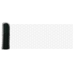Clôture hexagonale avec poteau 100 x 0,8 m Vert Maille 648440648440