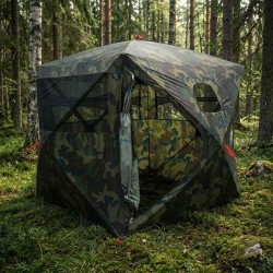 Tente de Chasse avec toit Camouflage 143 x 143 x 165 cm 648449648449