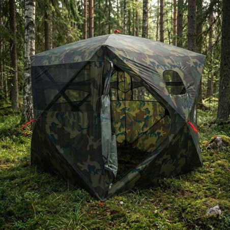 Tente de Chasse avec toit Camouflage 143 x 143 x 165 cm 648449648449