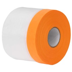 Tapis de protection avec bande adhésive 6 pcs 55 x 3300 cm HDPE 648461648461
