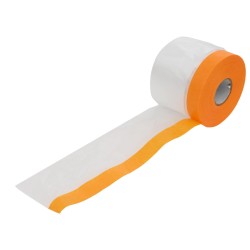 Tapis de protection avec bande adhésive 6 pcs 55 x 3300 cm HDPE 648461648461