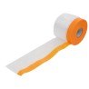 Tapis de protection avec bande adhésive 6 pcs 55 x 3300 cm HDPE 648461648461