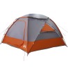 Tente en dôme avec housse imperméable amovible Gris et orange 648463648463