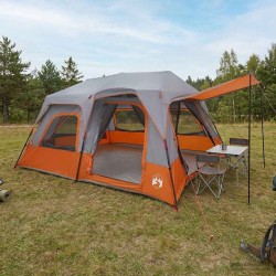 Tente Instantanée Gris et orange 8 personnes 648465648465