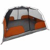 Tente de randonnée Gris et orange 2 personnes 648466648466
