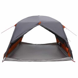 Tente de randonnée Gris et orange 2 personnes 648466648466