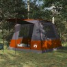 Tente de fête Gris et orange 10 personnes 648474648474