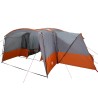 Tente familiale 12 personnes Gris et orange 760 x 645 x 230 cm 648475648475