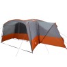 Tente familiale 12 personnes Gris et orange 760 x 645 x 230 cm 648475648475