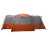Tente familiale 12 personnes Gris et orange 760 x 645 x 230 cm 648475648475