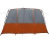 Tente familiale 12 personnes Gris et orange 760 x 645 x 230 cm 648475648475