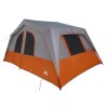 Tente familiale Gris et orange 533 x 312 x 230 cm 648477648477