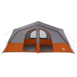Tente familiale Gris et orange 533 x 312 x 230 cm 648477648477