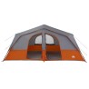 Tente familiale Gris et orange 533 x 312 x 230 cm 648477648477