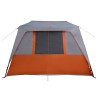 Tente familiale Gris et orange 533 x 312 x 230 cm 648477648477