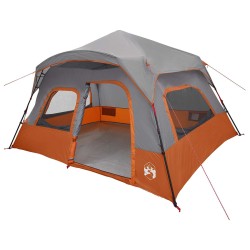 Tente Instantanée Gris et orange 340 x 280 x 190 cm 648479648479