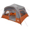 Tente Instantanée Gris et orange 340 x 280 x 190 cm 648479648479