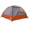 Tente en dôme avec housse imperméable amovible Gris et orange 648480648480