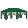 Housse de tonnelle avec murs latéraux 6 x 3 m Vert Polyester 648481648481