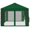 Housse de tonnelle avec murs latéraux 6 x 3 m Vert Polyester 648481648481