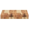 Dessus de table 40x30x4 cm rectangulaire bois massif d'acacia 648496648496
