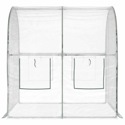 Serre avec cadre 160 x 200 x 192,5 cm PVC Transparent 648499648499