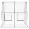 Serre avec cadre 160 x 200 x 192,5 cm PVC Transparent 648499648499