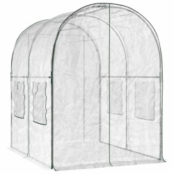 Serre avec cadre 160 x 200 x 192,5 cm PVC Transparent 648499648499