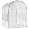Serre avec cadre 160 x 200 x 192,5 cm PVC Transparent 648499648499