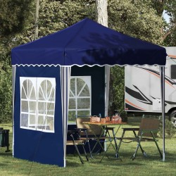 Tente de fête pop-up 195 x 195 x 245 cm Bleu Tissu Oxford 648502648502
