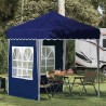 Tente de fête pop-up 195 x 195 x 245 cm Bleu Tissu Oxford 648502648502