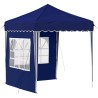 Tente de fête pop-up 195 x 195 x 245 cm Bleu Tissu Oxford 648502648502