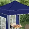 Tente de fête pop-up 195 x 195 x 245 cm Bleu Tissu Oxford 648502648502