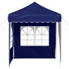 Tente de fête pop-up 195 x 195 x 245 cm Bleu Tissu Oxford 648502648502