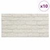 Panneaux muraux 10 pcs Blanc 100 x 50 cm Mousse EPS 648506648506