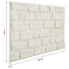 Panneaux muraux 10 pcs Blanc 100 x 50 cm Mousse EPS 648506648506
