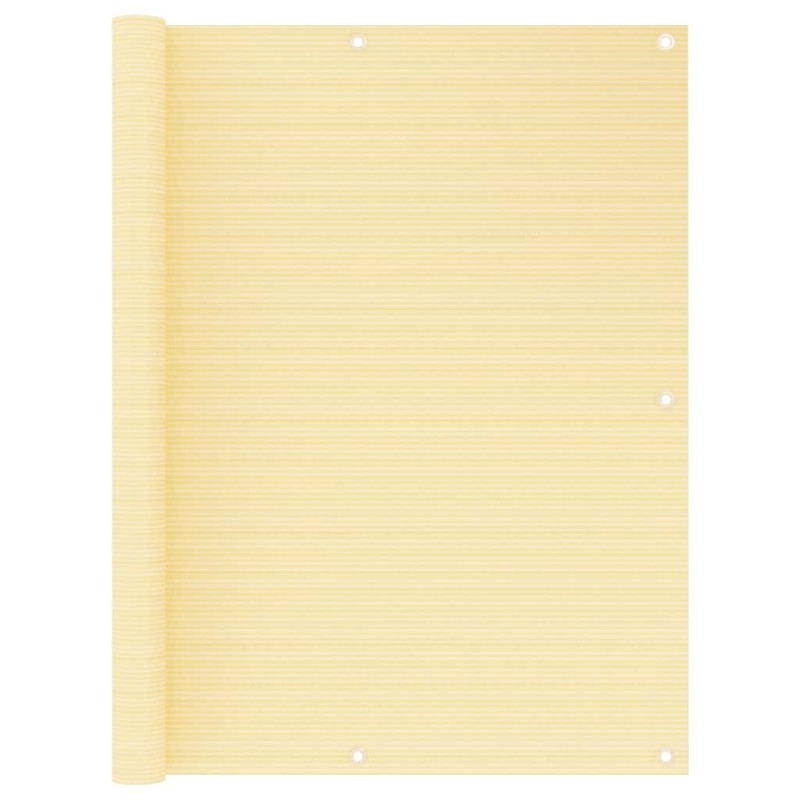 Écran de balcon Beige 120x300 cm PEHD 648509648509