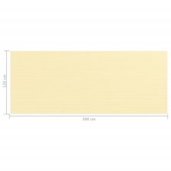 Écran de balcon Beige 120x300 cm PEHD 648509648509