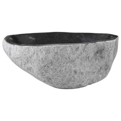 Lavabo ovale Gris (32-37) x (27-30) x 12 cm Pierre de Rivière 648525648525