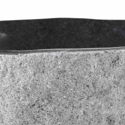 Lavabo ovale Gris (32-37) x (27-30) x 12 cm Pierre de Rivière 648525648525