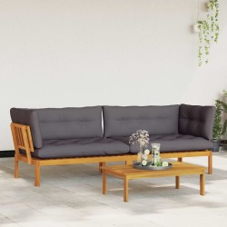 Unité du canapé en palette de jardin 2 Pièce 648566648566
